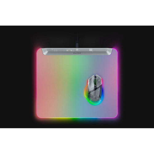 Игровой коврик для мыши Razer Firefly V2 Pro - Phantom White Ed. Mousepad/ Razer Firefly V2 Pro - Phantom White Ed. Mousepad Игровой коврик для мыши Razer Firefly V2 Pro - Phantom White Ed. Mousepad/ Razer Firefly V2 Pro - Phantom White Ed. Mousepad