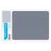 Коврик для мыши Buro BU-CLOTH Мини серый 230x180x3мм (BU-CLOTH/GREY)