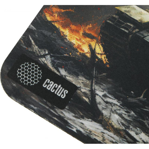 Коврик для мыши Cactus Tank рисунок 250x200x3мм (CS-MP-D04S)