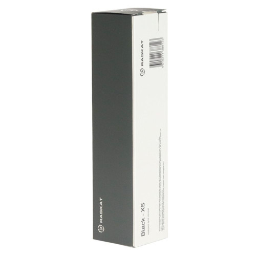 Коврик для мышки Raskat Black XS (300*250, резина+ткань, прошитый край)
