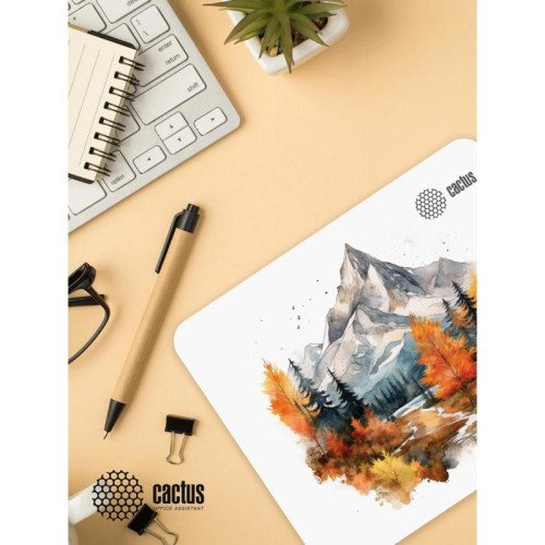 Коврик для мыши Cactus Autumn mountains 220x180x2мм (CS-MP-P10XS)