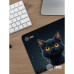 Коврик для мыши Cactus Black Cat 250x200x3мм (CS-MPC-D09S)