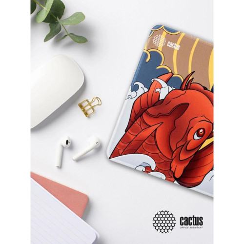 Коврик для мыши Cactus Fish 400x300x3мм (CS-MP-PRO04XL)