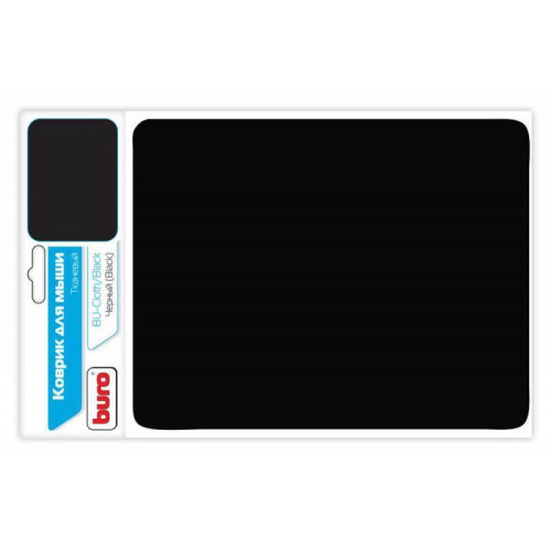 Коврик для мыши Buro BU-CLOTH Мини черный 230x180x3мм (BU-CLOTH/BLACK) Коврик для мыши Buro BU-CLOTH Мини черный 230x180x3мм (BU-CLOTH/BLACK)