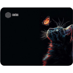 Коврик для мыши Cactus Night Cat 220x180x2мм (CS-MP-P12XS)