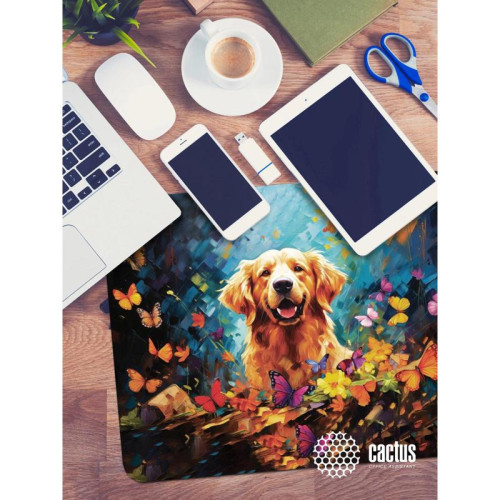 Коврик для мыши Cactus Dog рисунок 300x250x3мм (CS-MP-D16M)