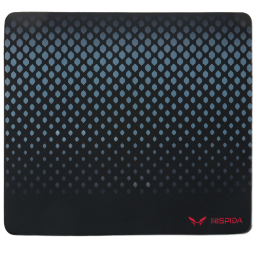 HISPIDA gaming mousepad 450x400x3, top white camel, bottom PORON, gift box