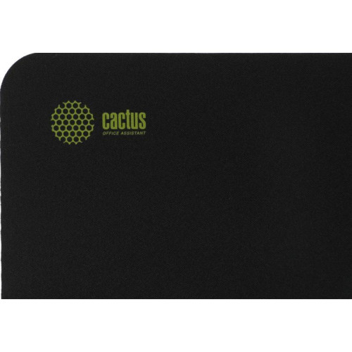Коврик для мыши Cactus Black черный 220x180x2мм (CS-MP-P01XS)