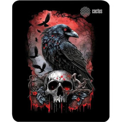 Коврик для мыши Cactus Raven 250x200x3мм (CS-MP-D14S)