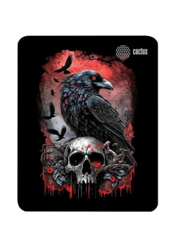 Коврик для мыши Cactus Raven 250x200x3мм (CS-MP-D14S)