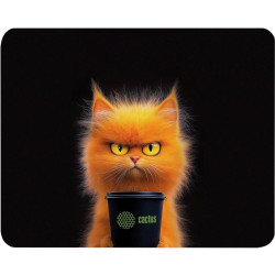Коврик для мыши Cactus Red Cat 220x180x2мм (CS-MP-P11XS)