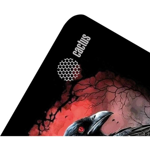 Коврик для мыши Cactus Raven 250x200x3мм (CS-MP-D14S)