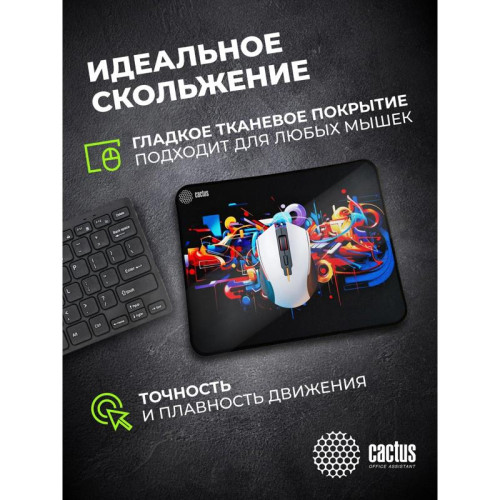 Коврик для мыши Cactus Graffiti 400x300x3мм (CS-MPC-PRO10XL)
