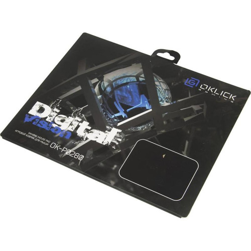 Коврик для мыши Oklick OK-P0280 Мини черный 280x225x3мм