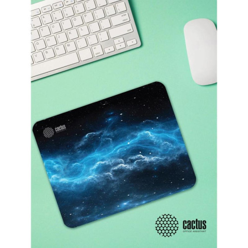 Коврик для мыши Cactus Space Clouds рисунок 300x250x2мм (CS-MPC-P05M)