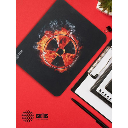 Коврик для мыши Cactus Radiation рисунок 300x250x3мм (CS-MP-D06M)