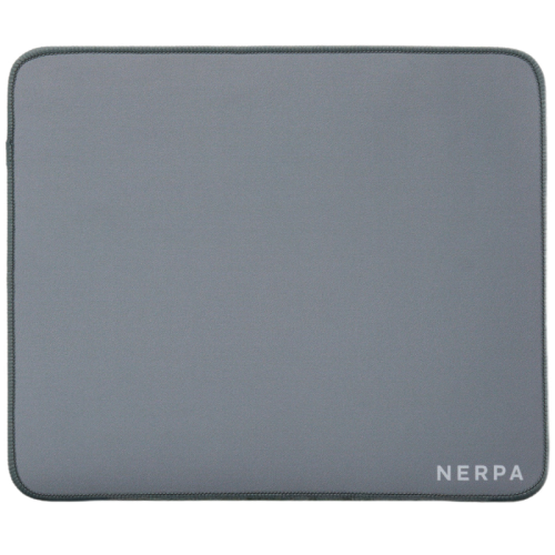 NERPA office mousepad 300x250x3, top microfiber fabric, bottom rubber, opp bag