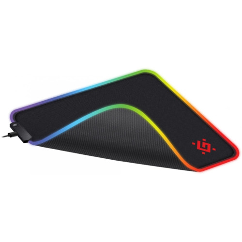 Коврик для мыши DEFENDER BLACK L LIGHT 50008 Коврик для мыши DEFENDER BLACK L LIGHT 50008