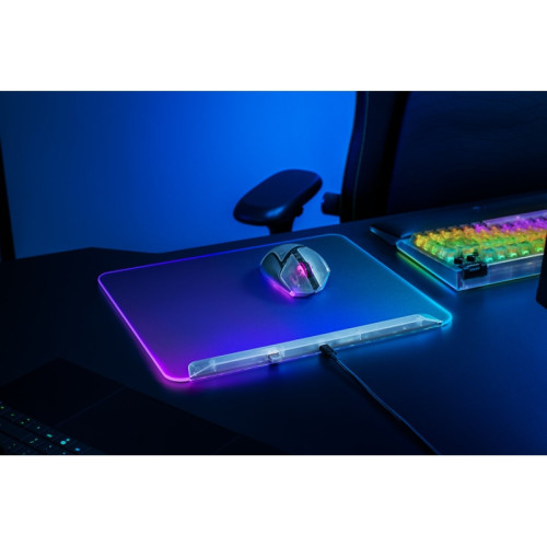 Игровой коврик для мыши Razer Firefly V2 Pro - Phantom White Ed. Mousepad/ Razer Firefly V2 Pro - Phantom White Ed. Mousepad Игровой коврик для мыши Razer Firefly V2 Pro - Phantom White Ed. Mousepad/ Razer Firefly V2 Pro - Phantom White Ed. Mousepad