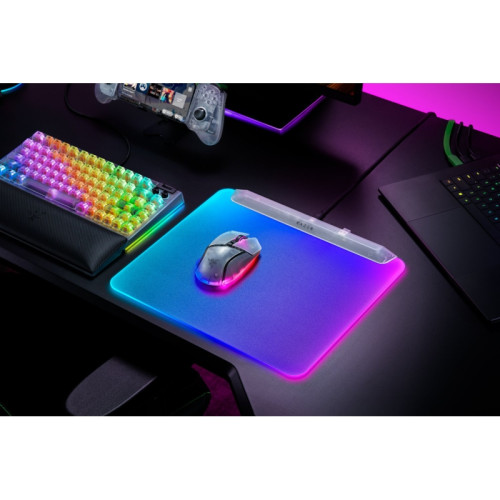 Игровой коврик для мыши Razer Firefly V2 Pro - Phantom White Ed. Mousepad/ Razer Firefly V2 Pro - Phantom White Ed. Mousepad Игровой коврик для мыши Razer Firefly V2 Pro - Phantom White Ed. Mousepad/ Razer Firefly V2 Pro - Phantom White Ed. Mousepad