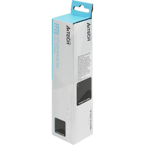 Коврик для мыши A4Tech FStyler FP20 Мини черный/белый 250x200x2мм (FP20 BLACK)