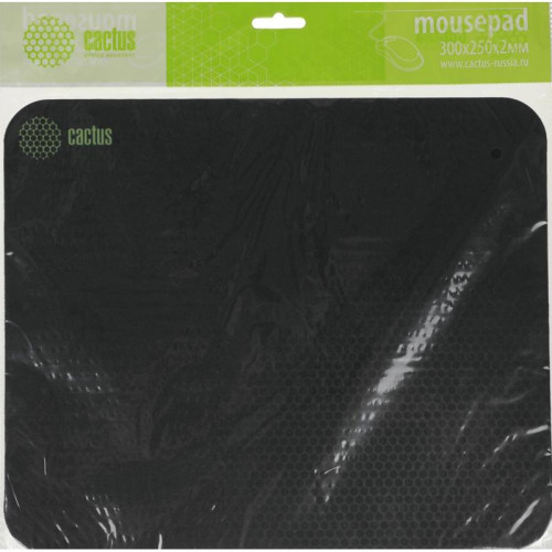 Коврик для мыши Cactus Black Mesh черный 300x250x3мм (CS-MP-D02M) Коврик для мыши Cactus Black Mesh черный 300x250x3мм (CS-MP-D02M)