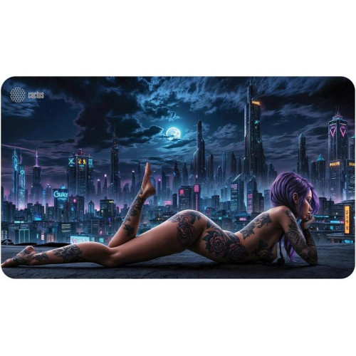 Коврик для мыши Cactus Erotic girl 700x400x3мм (CS-MP-PRO03XLL)
