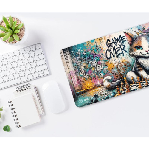 Коврик для мыши Cactus Game Over 900x400x4мм (CS-MP-COR01XXL)