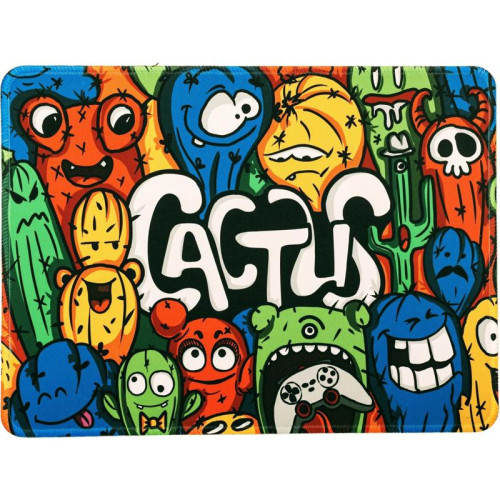 Коврик для мыши Cactus Colorful Cacti 300x250x3мм (CS-MPC-D03M)