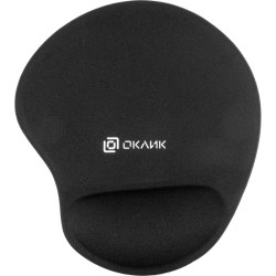 Коврик для мыши Oklick OK-RG0550-BK Мини черный 220x195x20мм