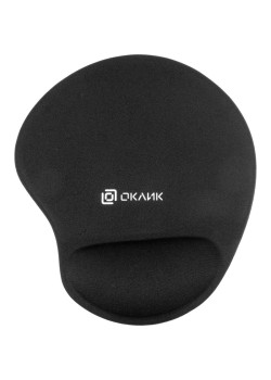 Коврик для мыши Oklick OK-RG0550-BK Мини черный 220x195x20мм