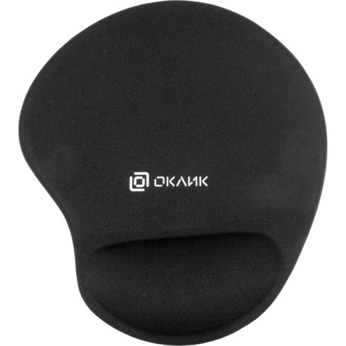 Коврик для мыши Oklick OK-RG0550-BK Мини черный 220x195x20мм