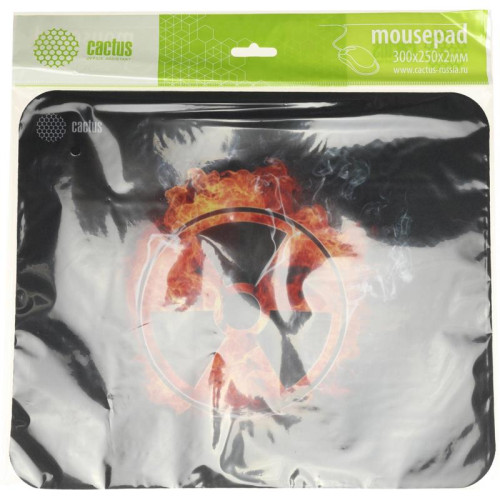 Коврик для мыши Cactus Radiation рисунок 300x250x3мм (CS-MP-D06M)