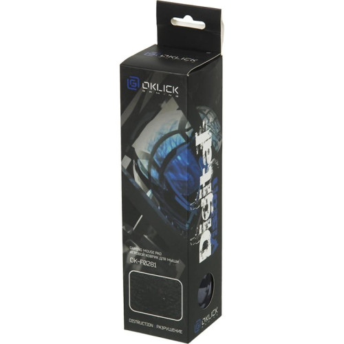 Коврик для мыши Oklick OK-F0281 Мини рисунок/разрушение 280x225x3мм