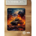 Коврик для мыши Cactus Burning tank рисунок 300x250x3мм (CS-MP-D04M)