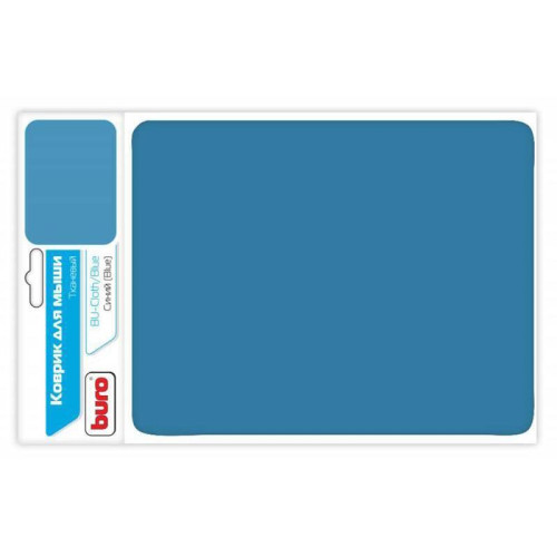 Коврик для мыши Buro BU-CLOTH Мини синий 230x180x3мм (BU-CLOTH/BLUE) Коврик для мыши Buro BU-CLOTH Мини синий 230x180x3мм (BU-CLOTH/BLUE)