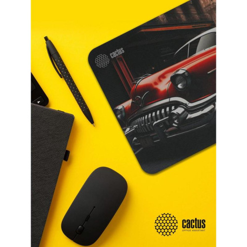 Коврик для мыши Cactus Red Car рисунок 300x250x2мм (CS-MP-P07M)
