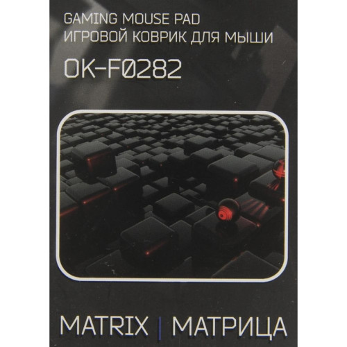 Коврик для мыши Oklick OK-F0282 Мини рисунок/матрица 280x225x3мм