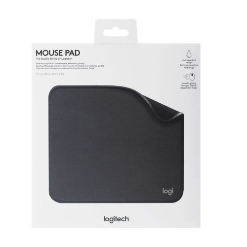 Коврик для мыши/ Logitech Mouse Pad Studio Series, Graphite - Small