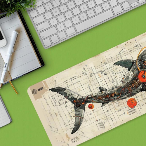 Коврик для мыши Cactus Shark 900x400x4мм (CS-MP-COR03XXL)