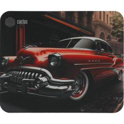 Коврик для мыши Cactus Red Car рисунок 300x250x2мм (CS-MP-P07M)