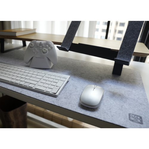 Коврик для мыши/ Mouse pad GEEK NOOK 80*40CM Light Gray Felt