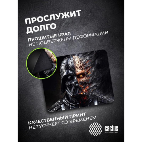 Коврик для мыши Cactus Darth Vader рисунок 400x300x3мм (CS-MP-PRO22XL)