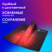 Коврик для мыши Oklick OK-FP0400 Большой красный 400x320x2мм Коврик для мыши Oklick OK-FP0400 Большой красный 400x320x2мм