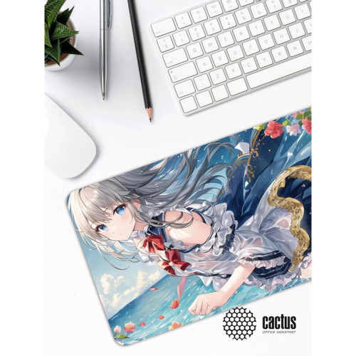 Коврик для мыши Cactus Anime flowers 700x400x3мм (CS-MP-PRO02XLL)