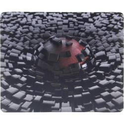 Коврик для мыши Oklick OK-F0281 Мини рисунок/разрушение 280x225x3мм