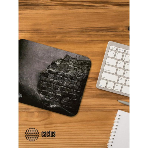 Коврик для мыши Cactus Brick Wall рисунок 300x250x3мм (CS-MP-DWM)