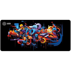 Коврик для мыши Cactus Graffiti рисунок 900x400x2мм (CS-MP-PRO10ХXL)