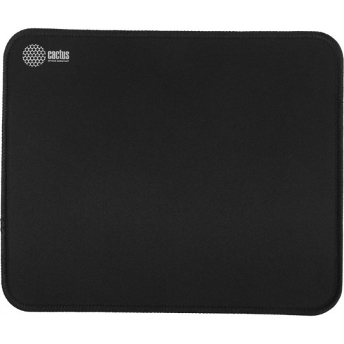 Коврик для мыши Cactus Black черный 300x250x3мм (CS-MPC-D01M)