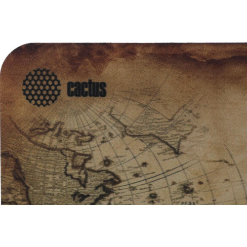 Коврик для мыши Cactus Vintage map 250x200x3мм (CS-MP-D10S)